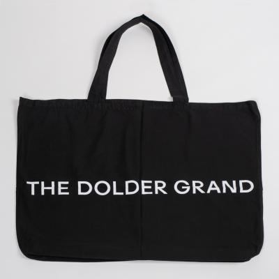 Dolder beachbag,  black / white