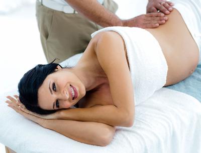 Schwangerschafts-Massage