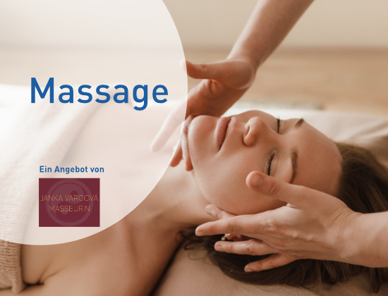 Person bei Massage