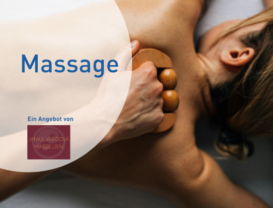 Person bei Massage