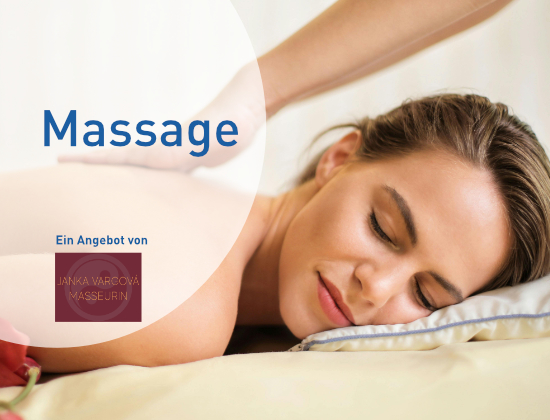 Person bei Massage