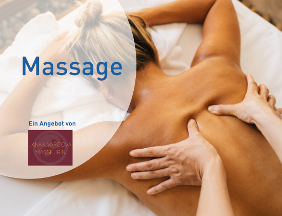 Person bei Massage