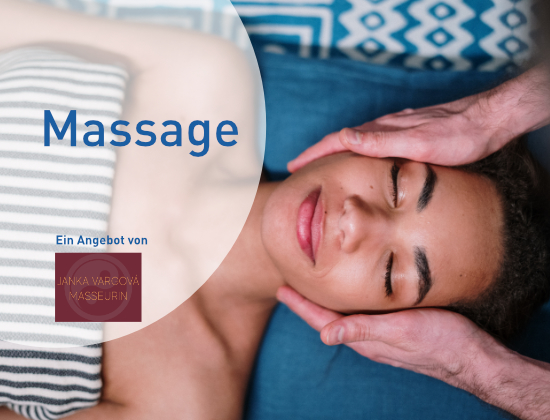 Person bei Massage