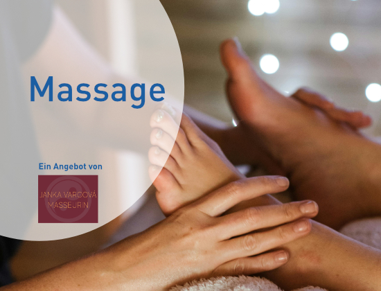 Füße beim massieren