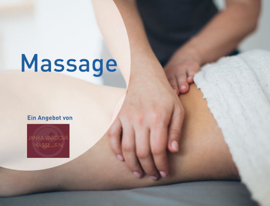 Person bei Massage