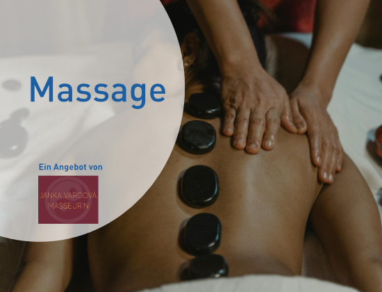Person bei Massage